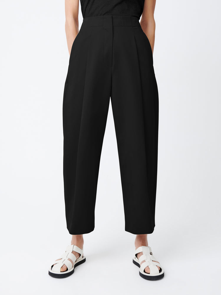 DORDONI VOLUME PANT IN BLACK