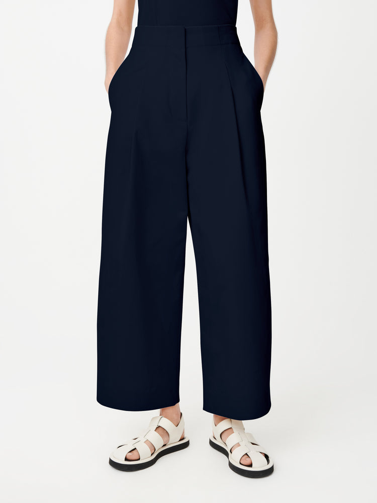 DORDONI VOLUME PANT IN DARK NAVY