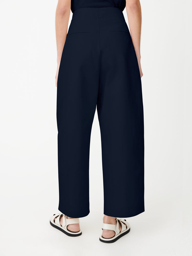 DORDONI VOLUME PANT IN DARK NAVY