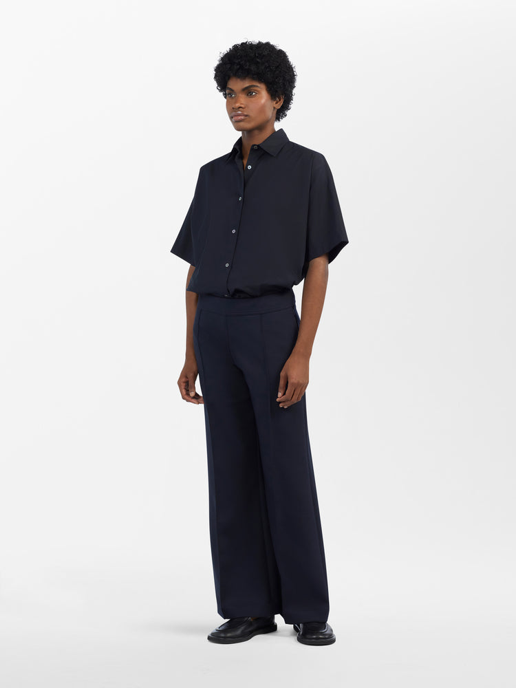 ACAPULCO VISCOSE PANT IN DARKEST NAVY