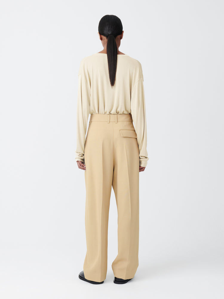 ACUNA VISCOSE PANT IN SAND