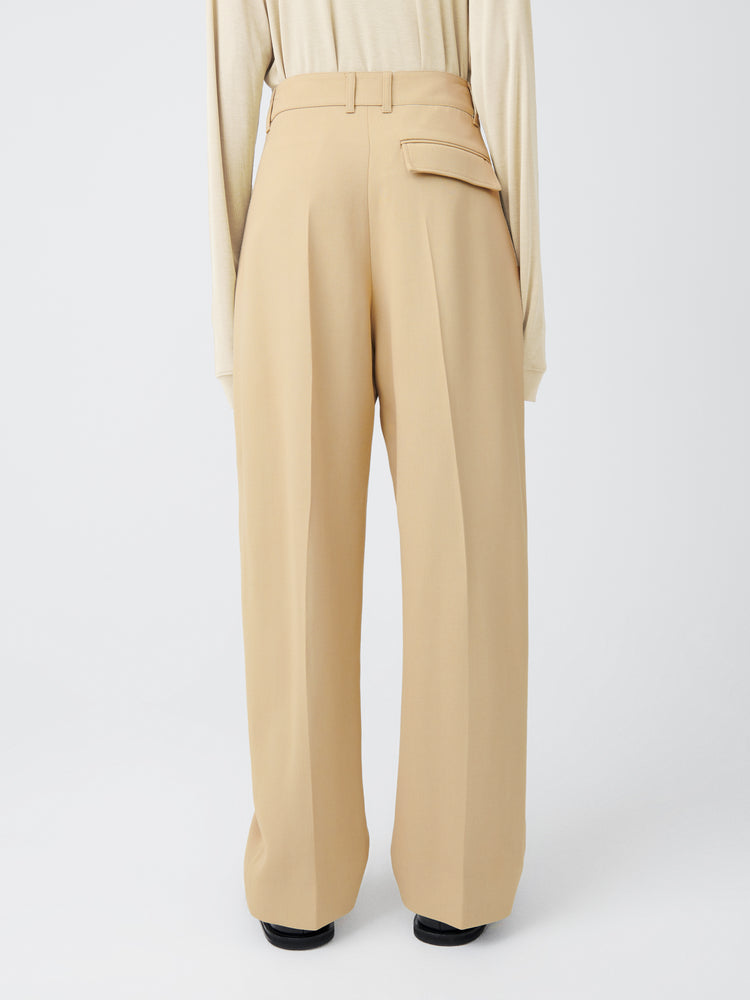 ACUNA VISCOSE PANT IN SAND