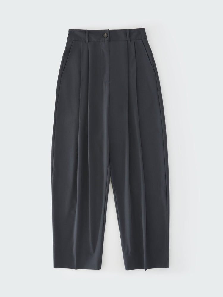 ACUNA TROPICAL WOOL PANT IN SEAL BLUE