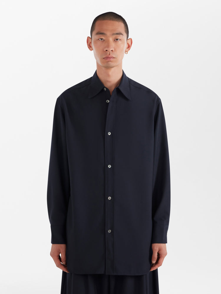 【EXCLUSIVE】AKAKO SHIRT IN NAVY