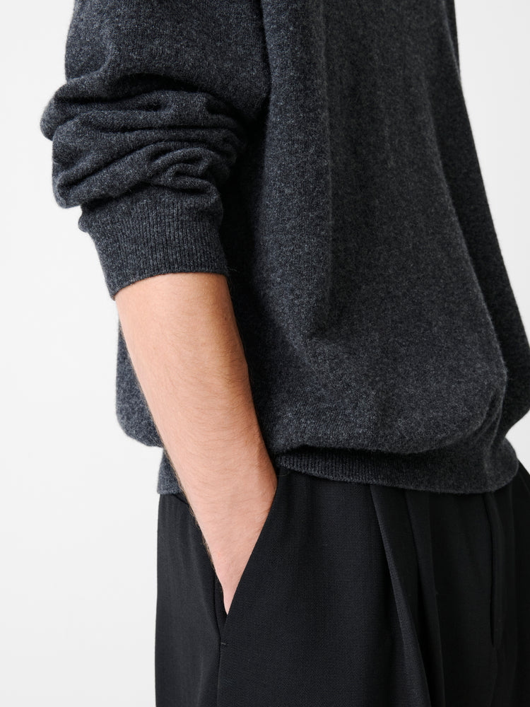 ALVA KNIT  IN CHARCOAL MARI