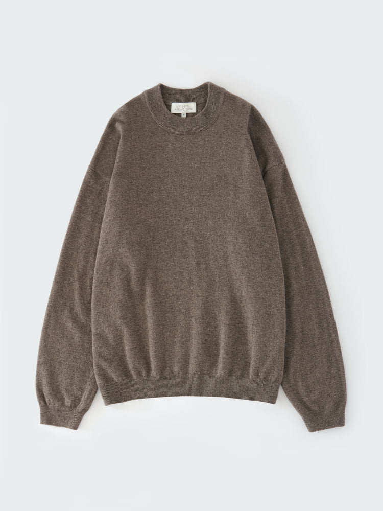 ALVA KNIT  IN STONE MELANGE