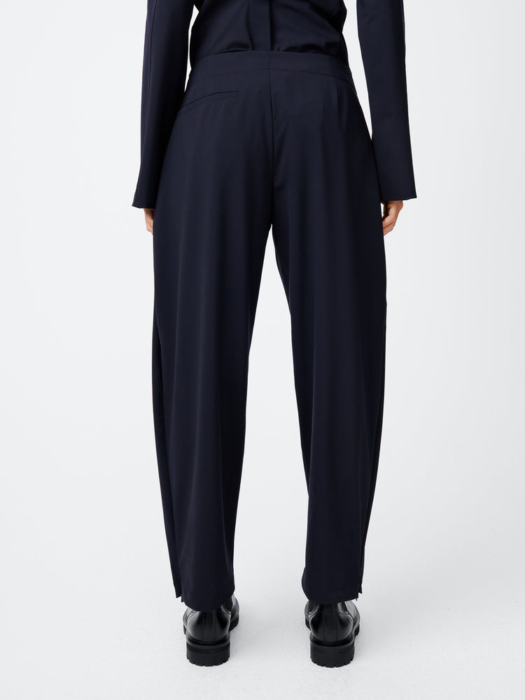 【EXCLUSIVE】AWE TROPICAL WOOL PANT IN DARKEST NAVY