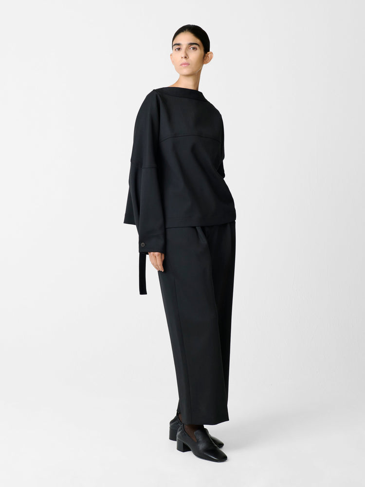 ANSELL VISCORSE PANT  IN BLACK