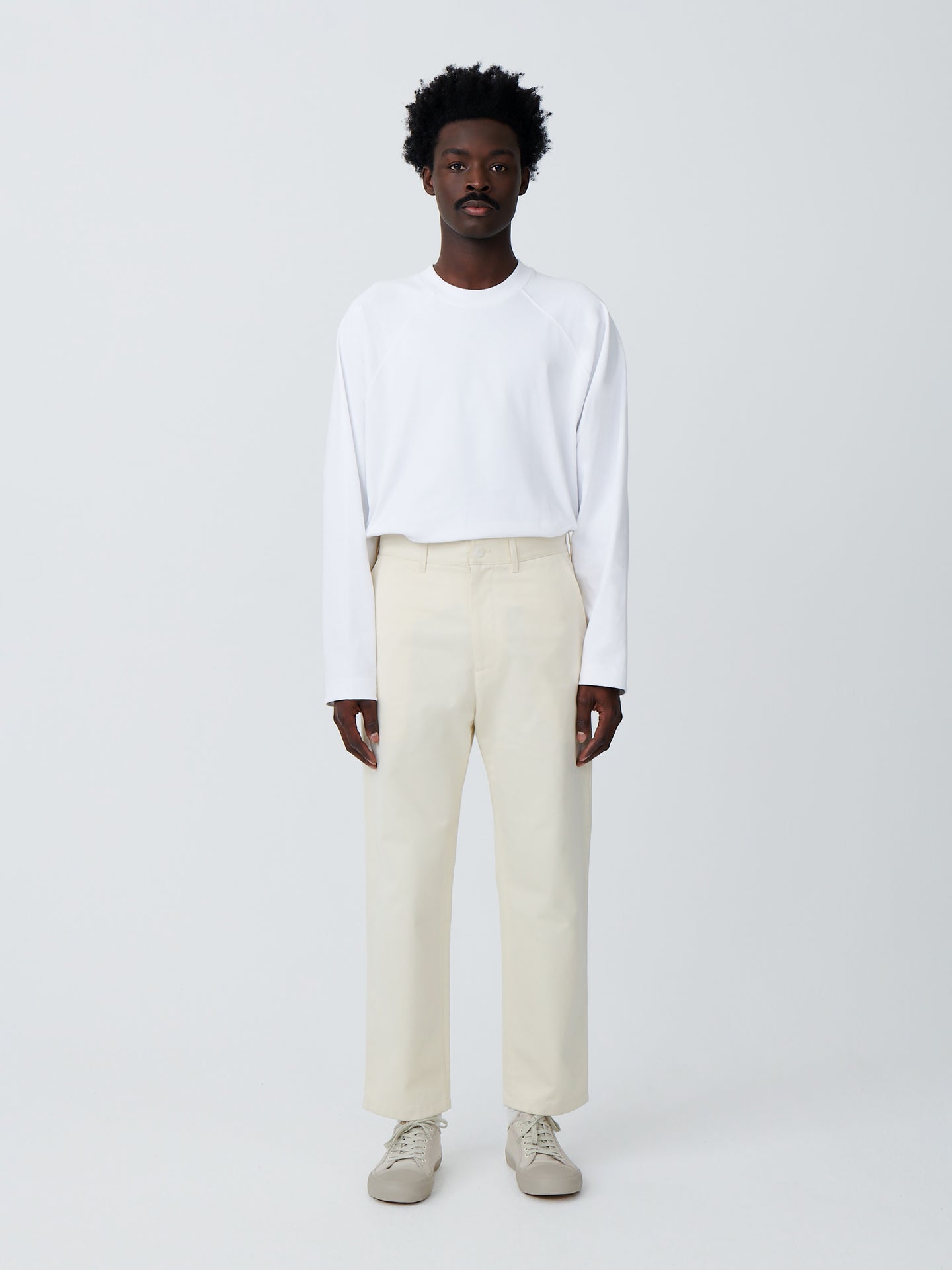 BILL PANT IN CREAM