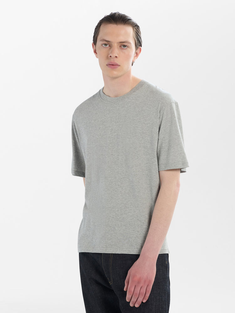 BRIC T-SHIRT IN GREY MARL