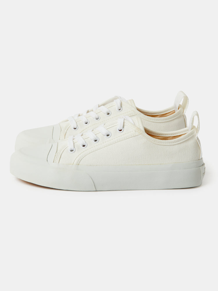 BYRD CANVAS SHOE IN CREAM