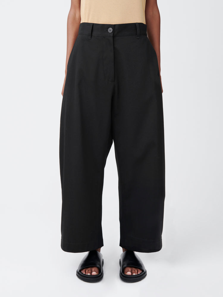 CHALCO TWILL PANT IN BLACK