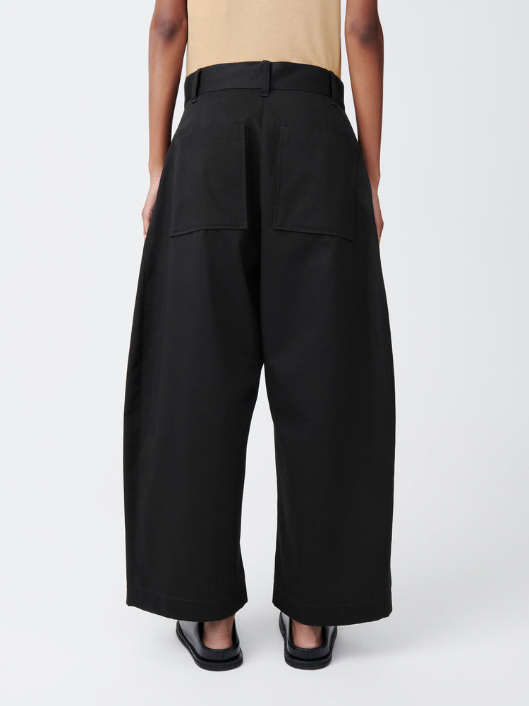 CHALCO TWILL PANT IN BLACK