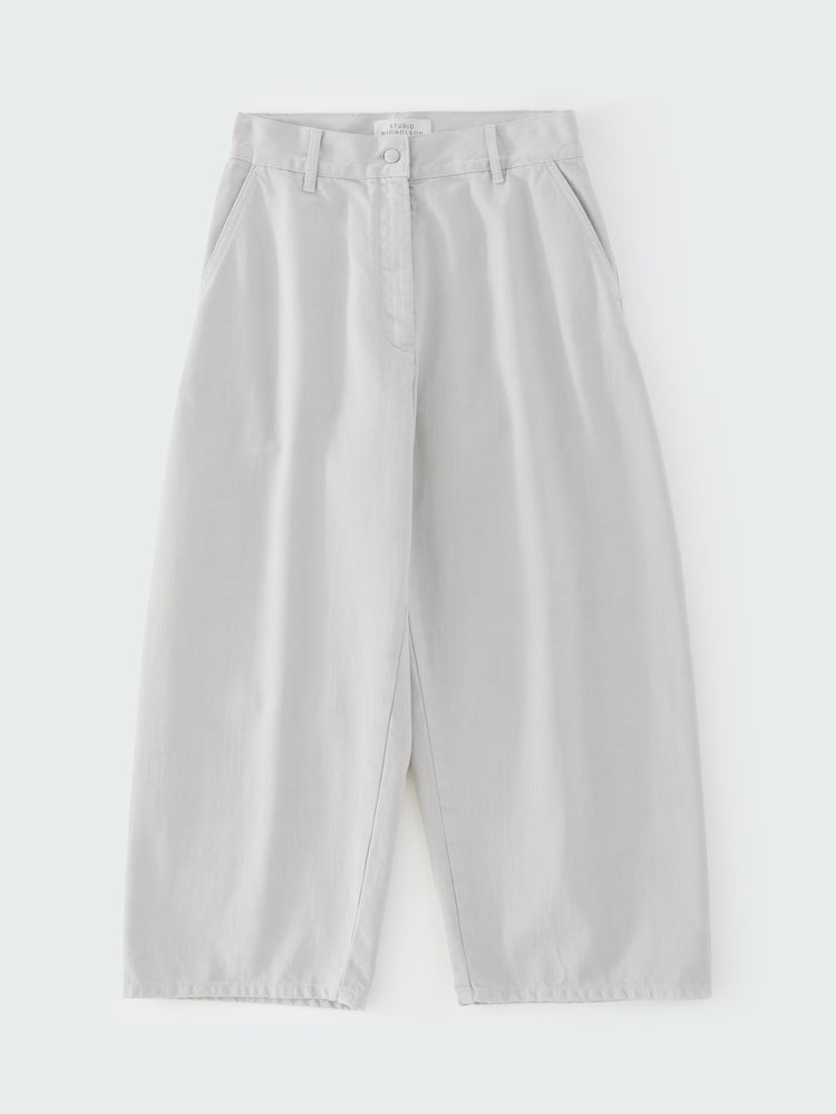 CHALCO DENIM PANT IN BONE GREY