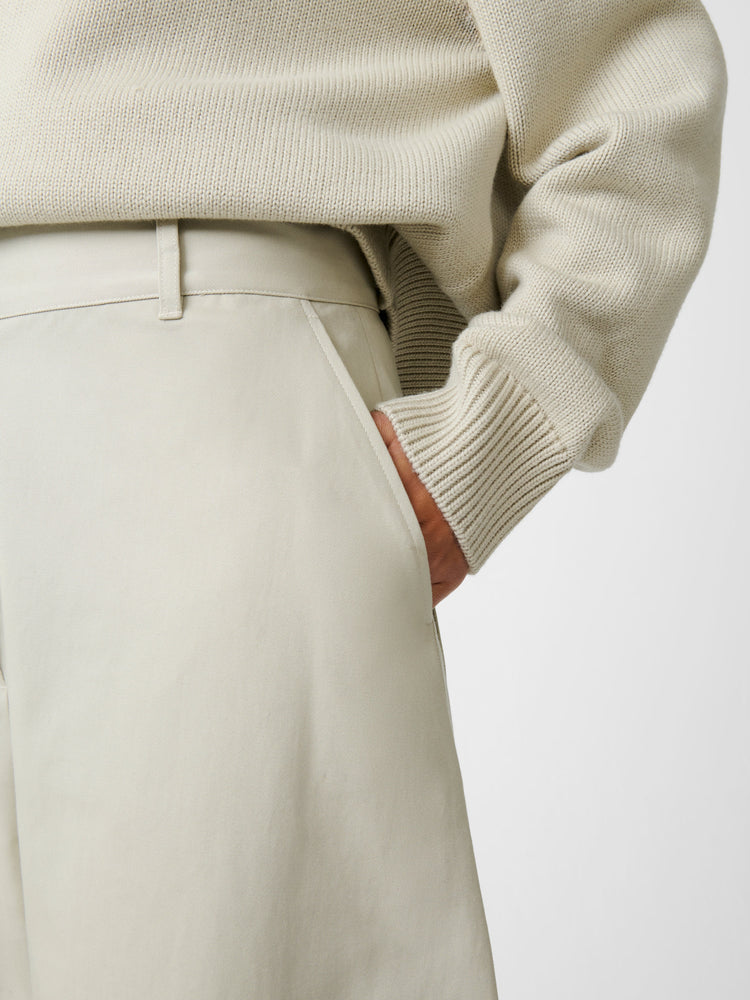 CHALCO TWILL PANT IN PEBBLE