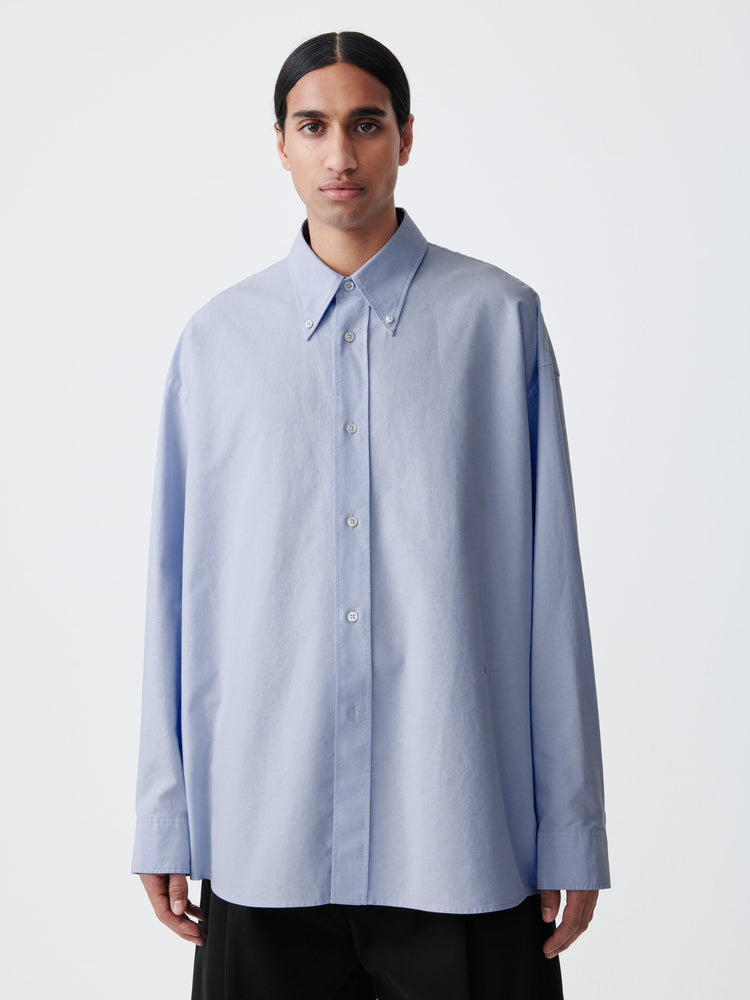 RUSKIN SHIRT IN POWDER BLUE