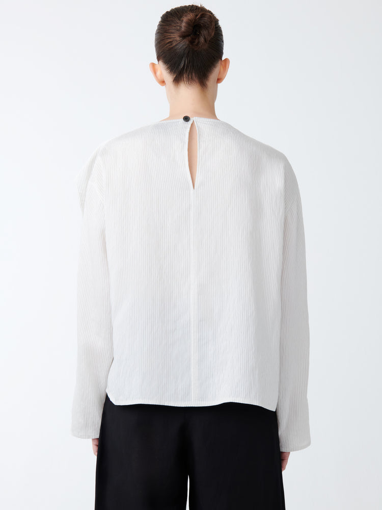 EMMET TOP IN BLACK/WHITE