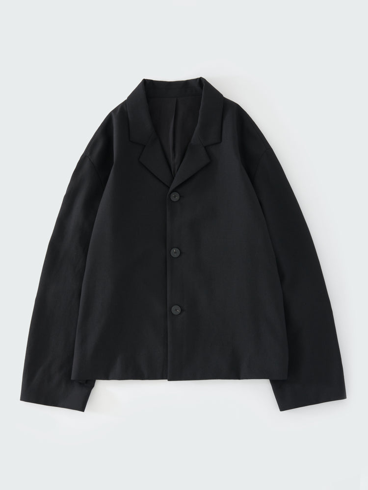 FERRO WOOL JACKET IN BLACK