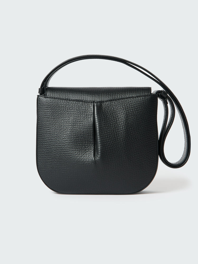 FORTUNA LEATHER BAG IN BLACK