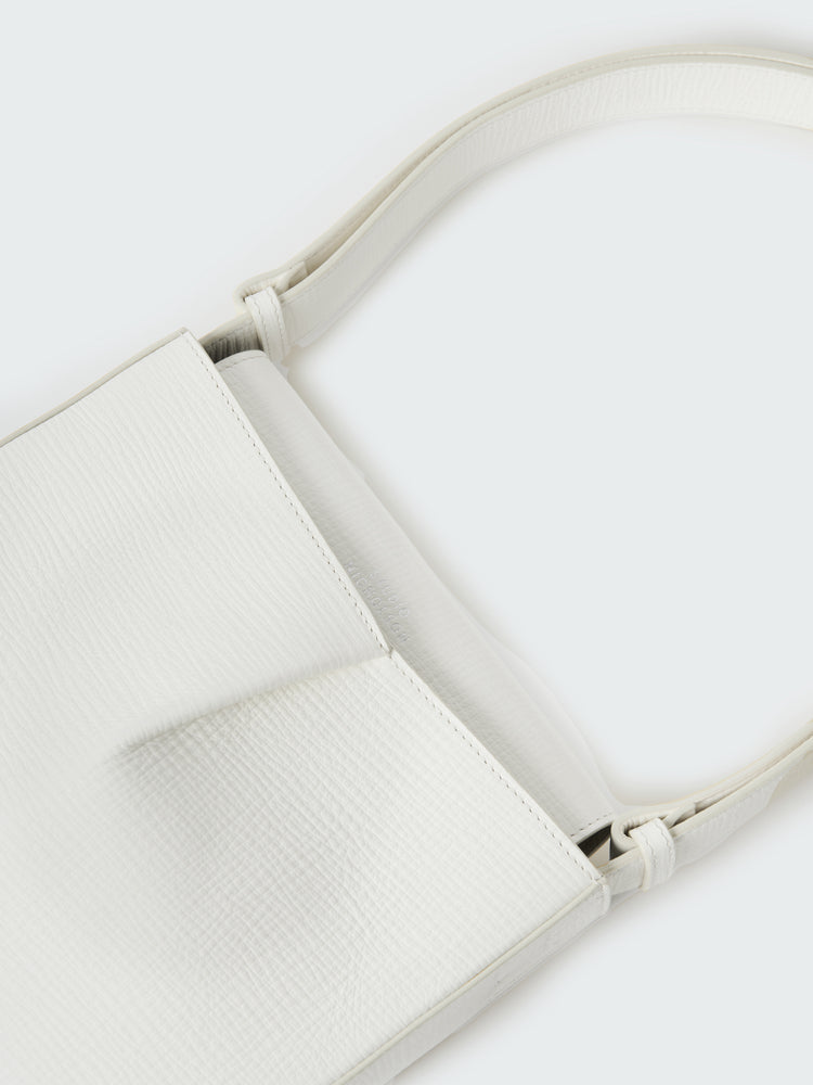 FORTUNA LEATHER BAG IN PARCHMENT