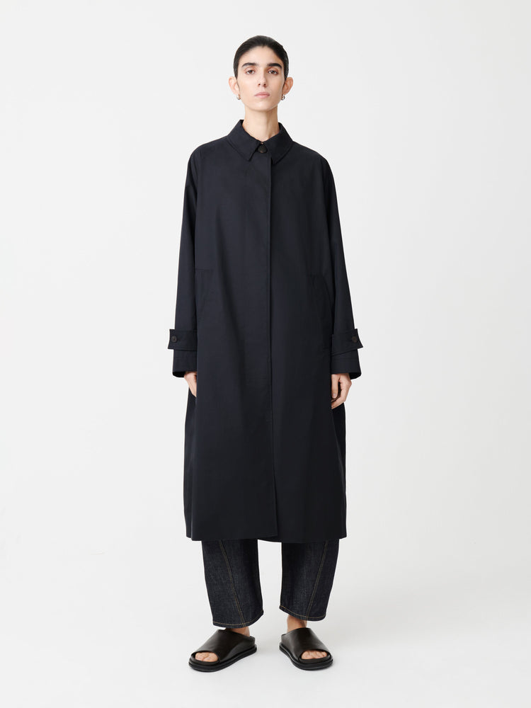 HOLIN COAT IN DARK NAVY