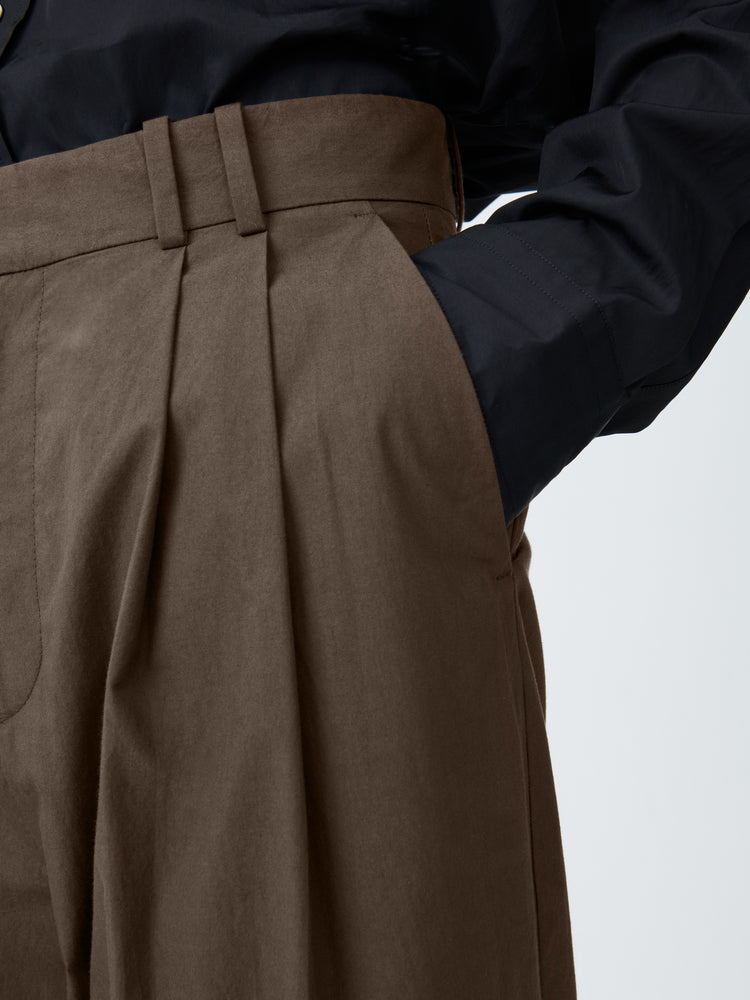 LINE TYPWRITER PANT IN BARK