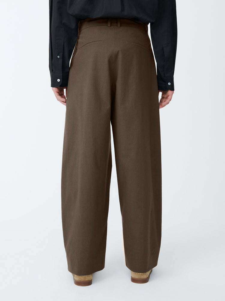 LINE TYPWRITER PANT IN BARK