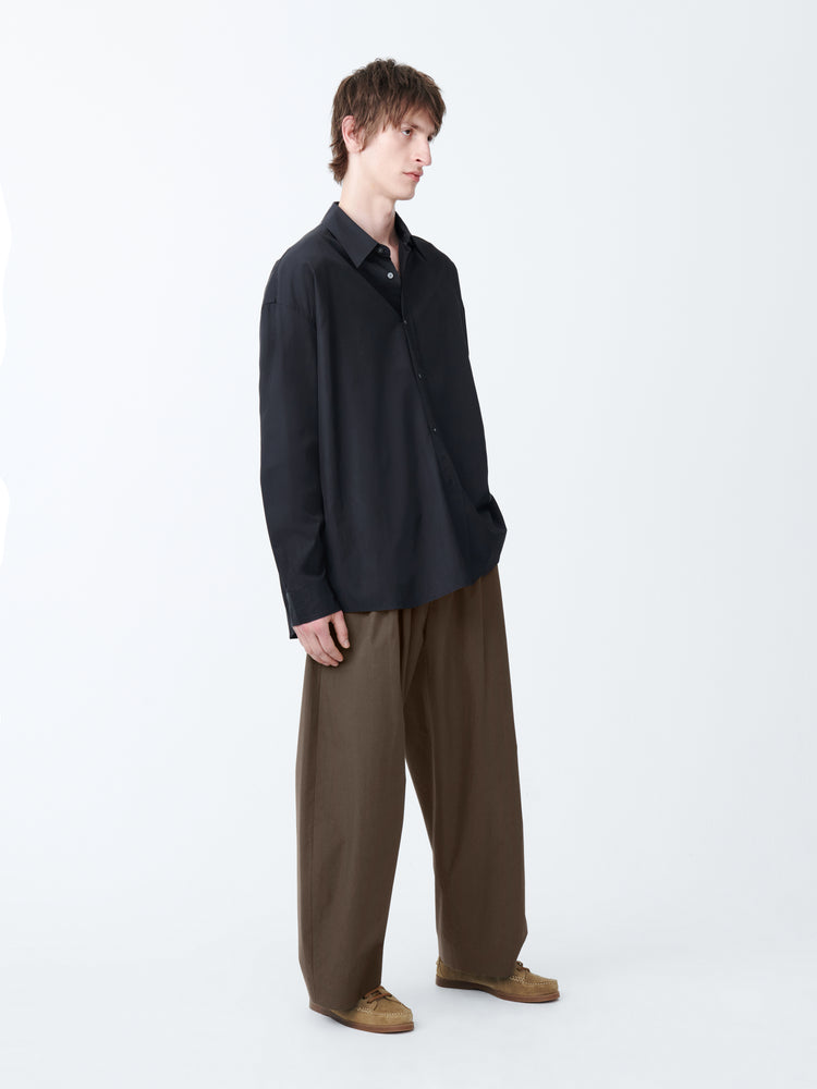 LINE TYPWRITER PANT IN BARK