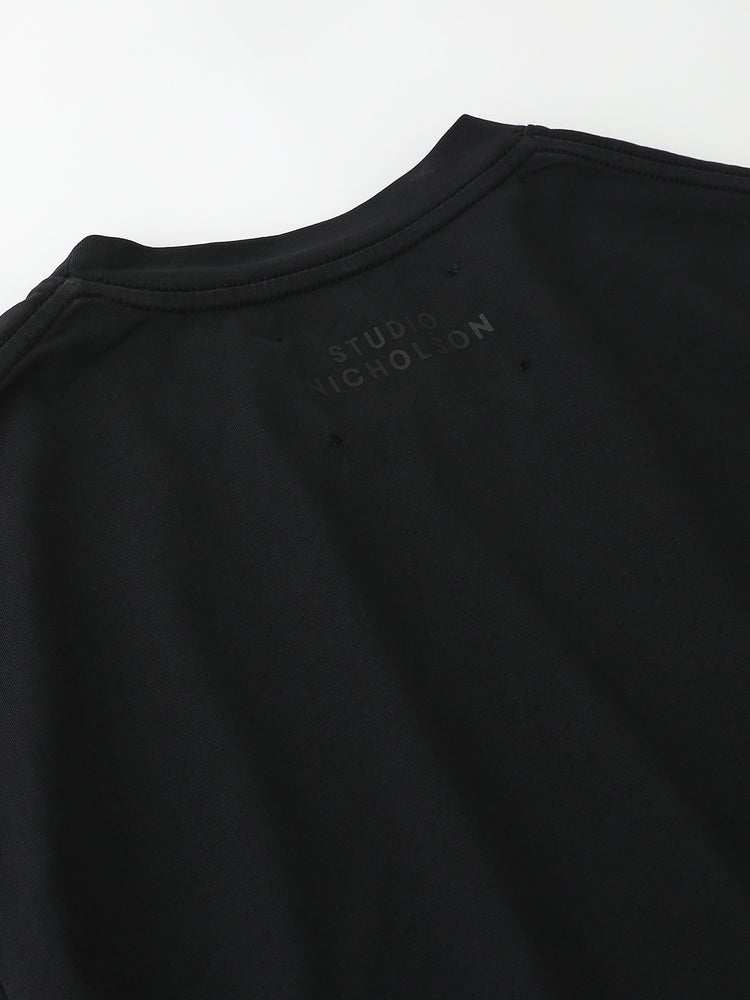 LOOP LONG SLEEVE T-SHIRT IN BLACK