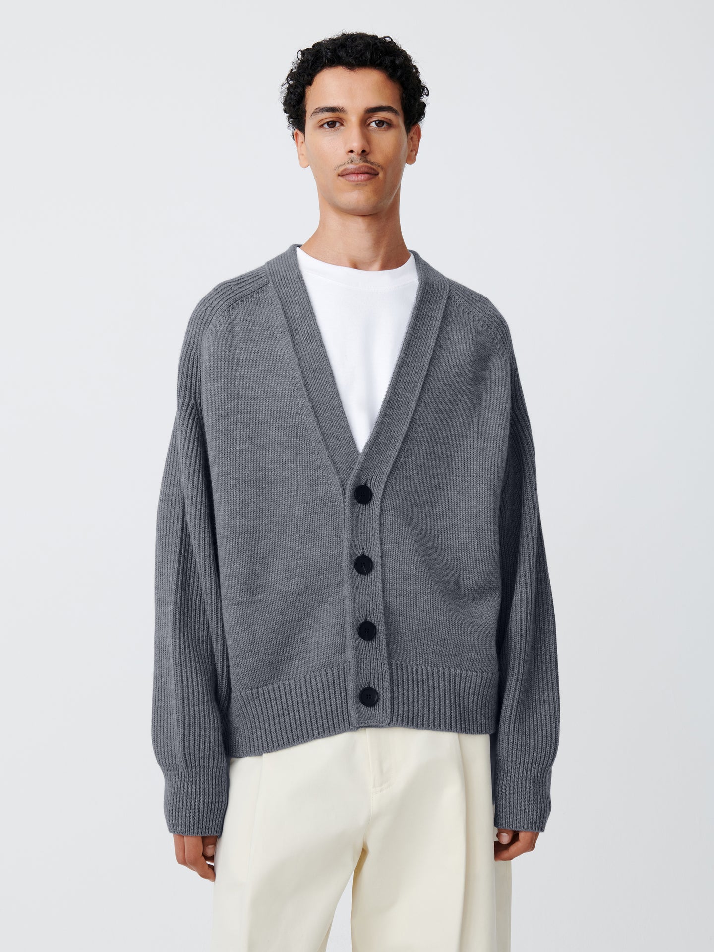 MICHEL KNIT IN CADET GREY