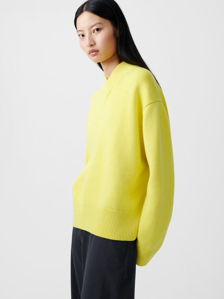 NOHWE KNIT  IN ACID YELLOW