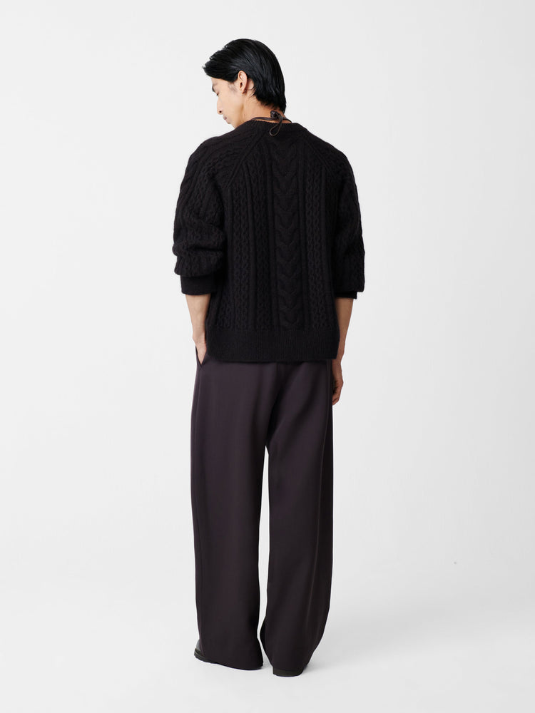 NORR KNIT IN ESPRESSO BROWN