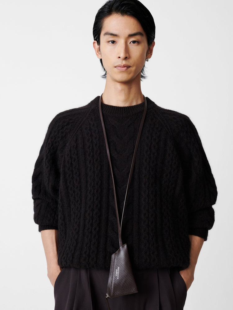 NORR KNIT IN ESPRESSO BROWN