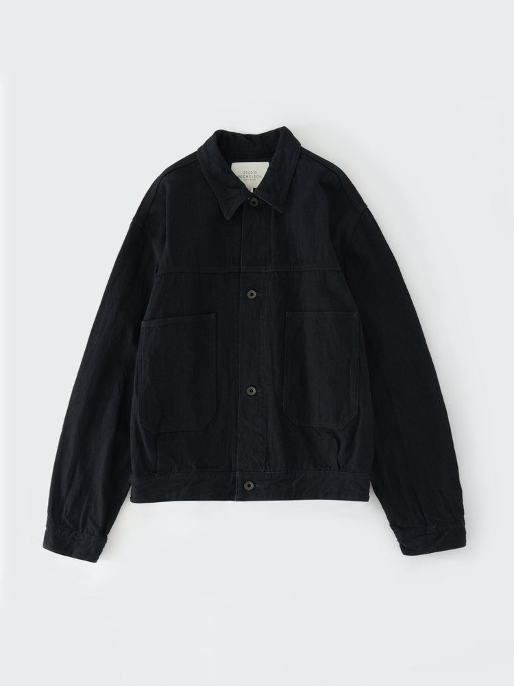 NYLE DENIM JACKET IN BLACK