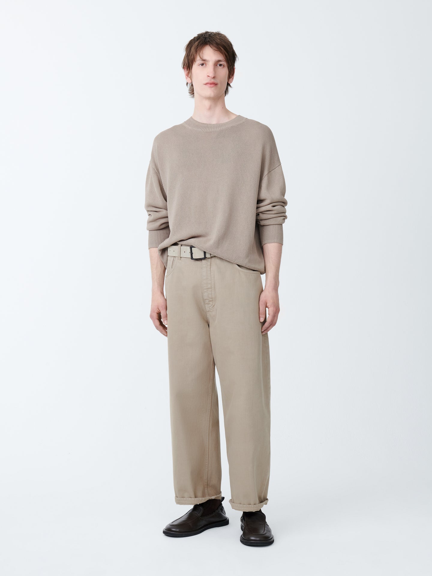 PAOLO DENIM PANT IN FAWN