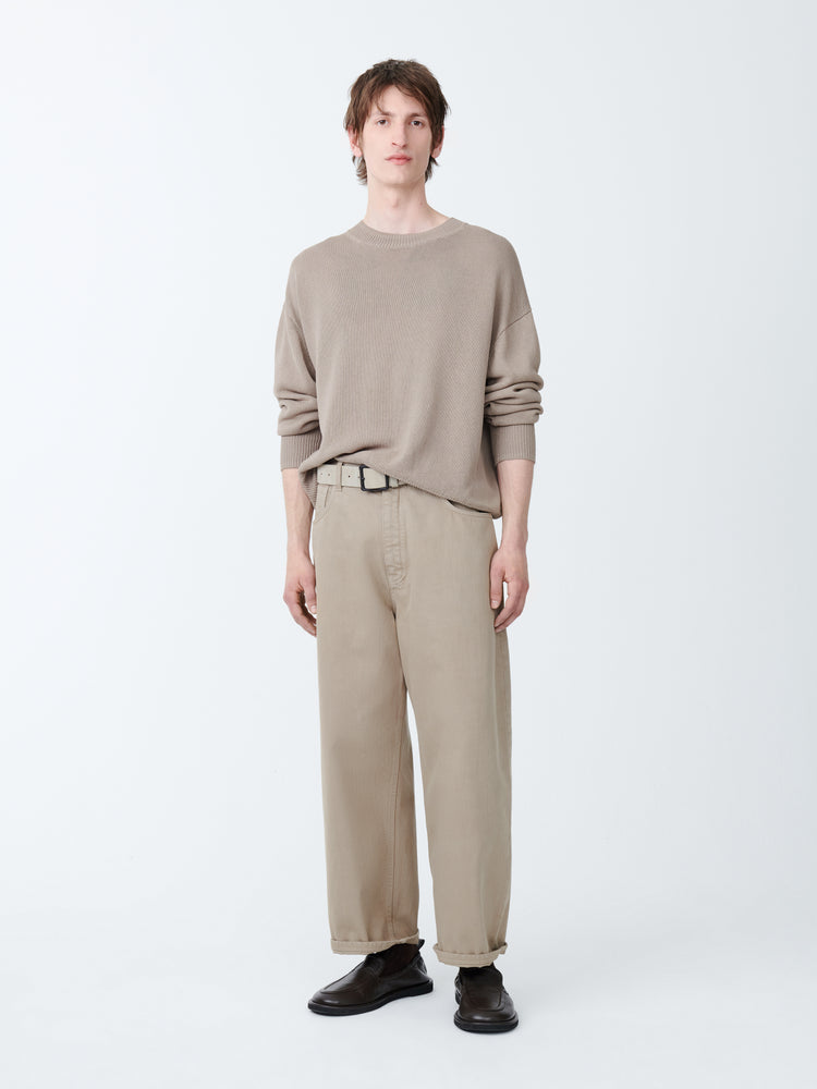 PAOLO DENIM PANT IN FAWN