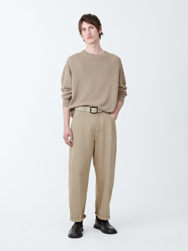 PAOLO DENIM PANT IN FAWN