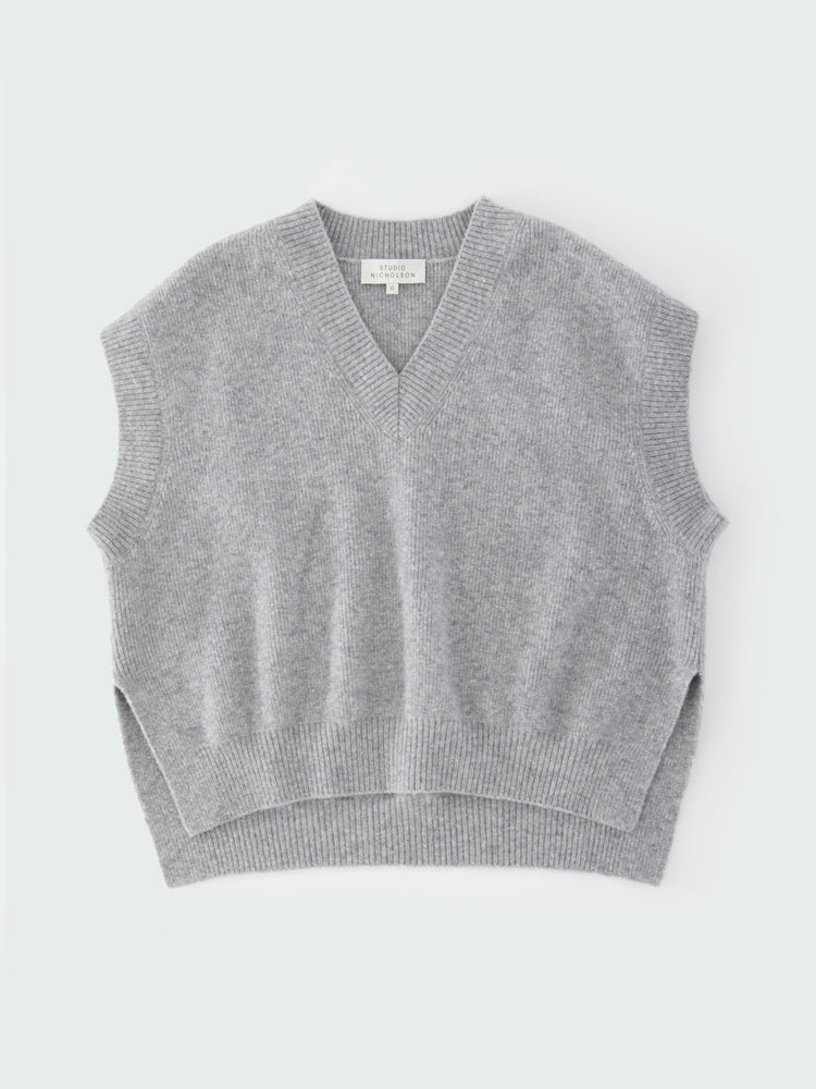 POROS KNIT IN GULL GREY