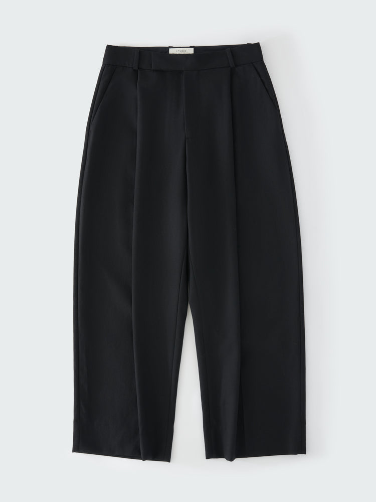 PULL WOOL PANT IN BLACK