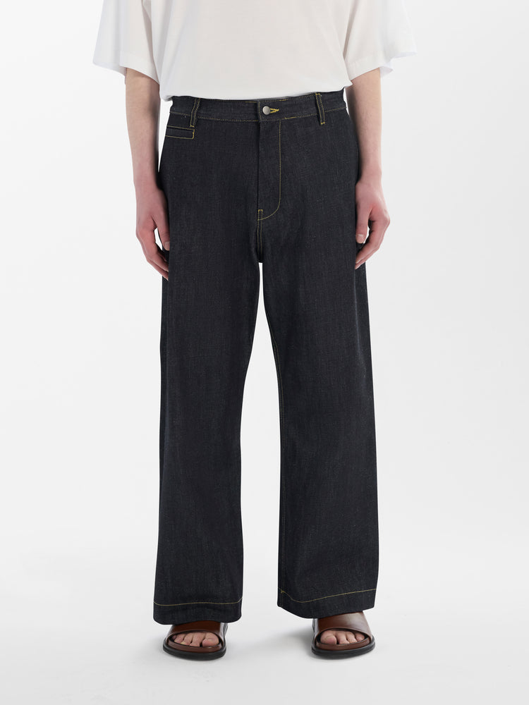 PYAD DENIM PANT IN INDIGO