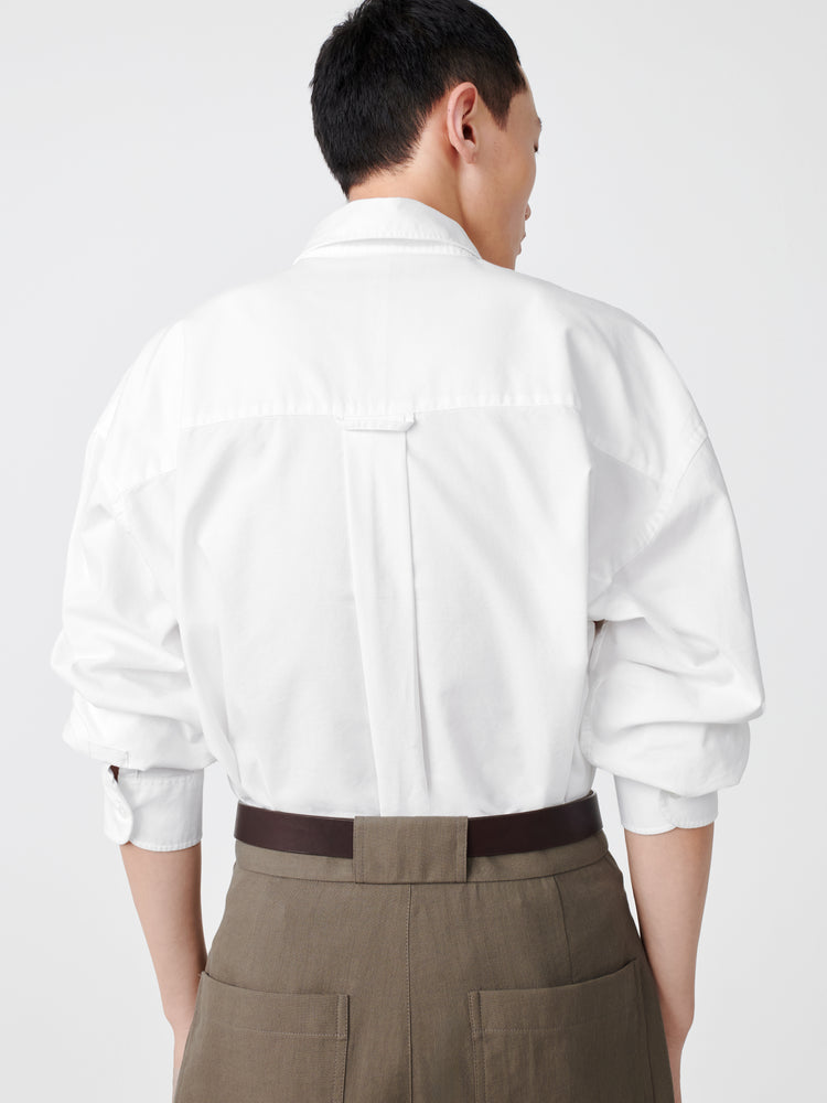 RUSKIN SHIRT IN WHITE