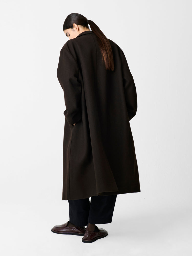 RIA COAT  IN ESPRESSO