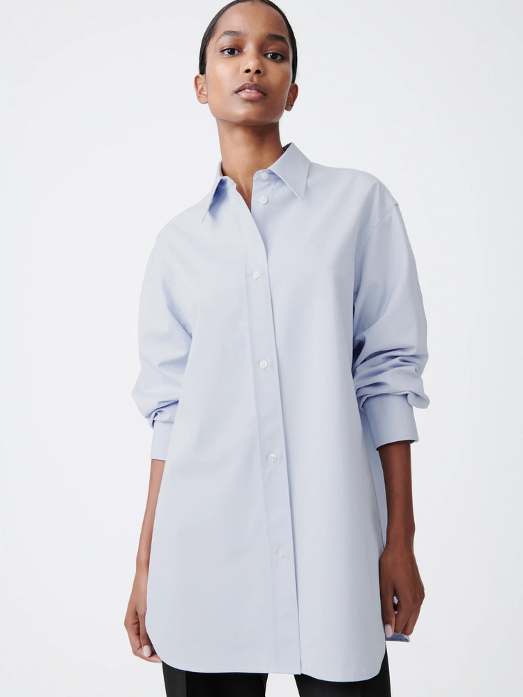 SANTOS OXFORD SHIRT IN MIST