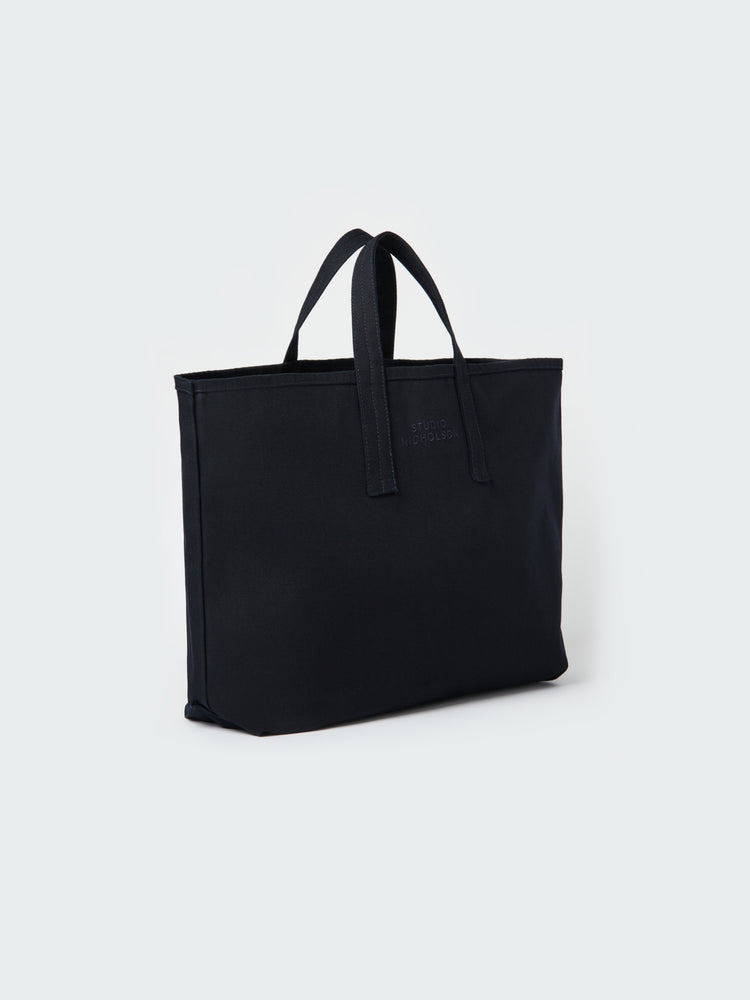 SMALL TOTE IN DARKEST NAVY