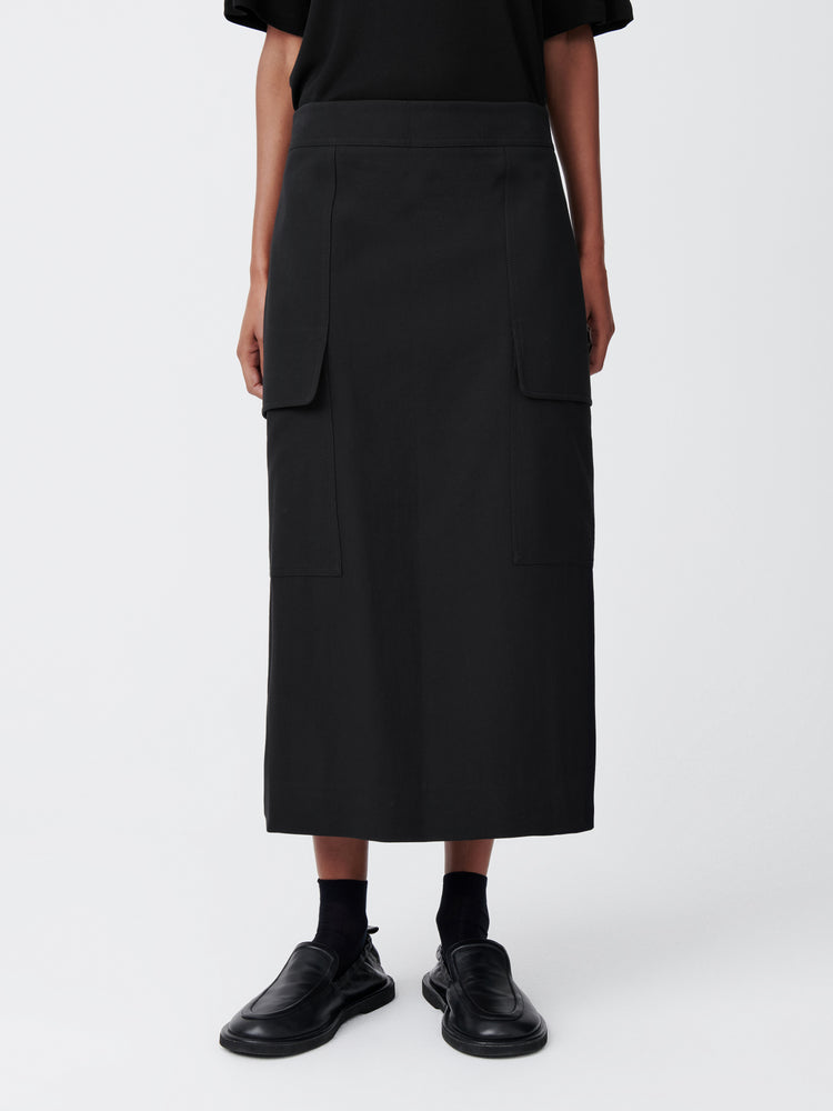 TYRELL SKIRT IN BLACK